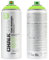 Montana Cans Chalk Spray Paint GREEN Temporary Marking Eco-Friendly