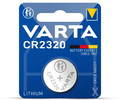 VARTA Confezione da 10 blister da 1 batteria al litio Electronics CR2320 3,0 Volt