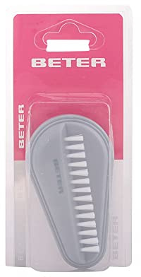 Beter Cepillo Uñas Doble, Púas De Nylon #Gris 1 Pz 1 Unidad 200 g