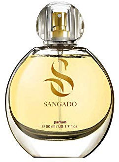 SANGADO Ich Dachte an Dich Parfüm für Damen, 8-10 Stunden Langanhaltend, Luxuriös Duftendes, Orientalisches Blumiges, Zarte französische Essenszen, Extra-konzentriert (Parfüm), 50ml
