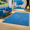 Palace Hochflor Shaggy Teppich Blau in 24 Größen