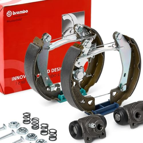 BREMBO Bremsbackensatz K68071 | Kompatibel mit: NISSAN KUBISTAR Kasten, RENAULT KANGOO, KANGOO / GRAND KANGOO II, KANGOO Express, KANGOO Express