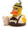 DUCKSHOP I Badeente Oktoberfest Duck I Quietscheente I L: 7,5 cm I Geschenk für Bayern I Geschenk für Oktoberfest