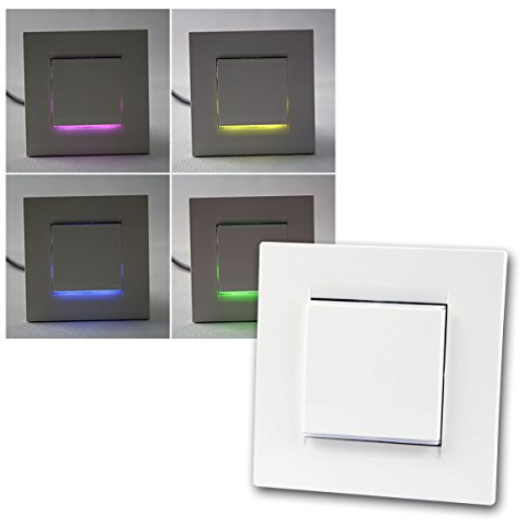 TOUCH LED Dimmer EM25PW (Master) - für dimmbare und (nicht dimmbare) LED Leuchtmittel 0 - 300 Watt