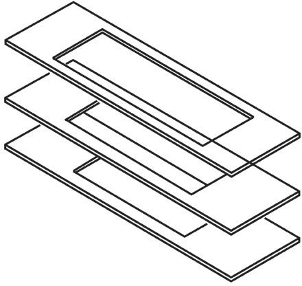 TREND WP-LOCK/T/SET LOCK TEMPLATE SET (16 PCS)