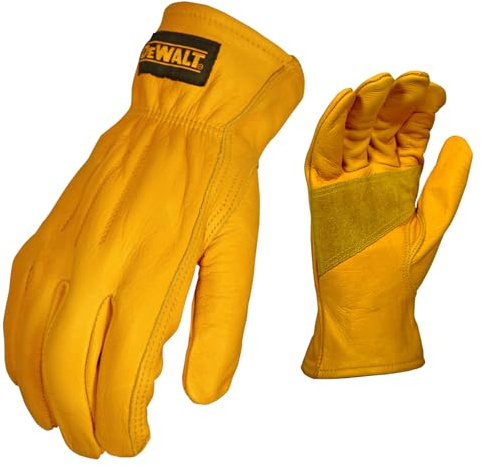 DEWALT DPG32 Arbeitshandschuhe aus hochwertigem Leder, AB-Qualität, Größe L