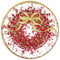 Caspari 27cm Pepperberry Dinner Plates, Pack of 8