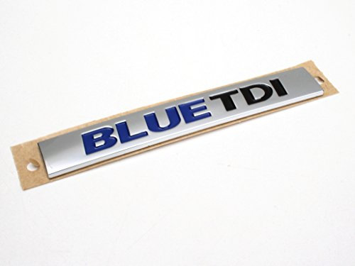 Volkswagen Original VW Ersatzteile Blue TDI Schriftzug Aufkleber (zB Passat Touran Golf..)