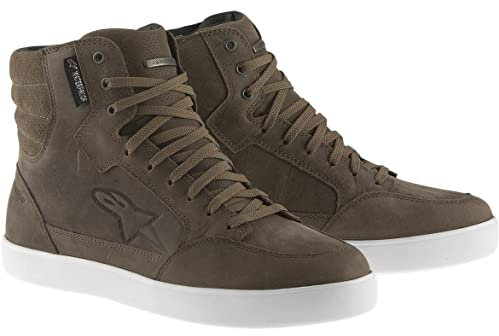 Alpinestars J-6 wasserdichter Motorradsneaker, Gr.-46 EU, Braun