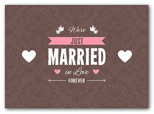 Ballonflugkarten Hochzeit 50 Stück im modernen Vintage Stil Wettflugkarten für Ballons Ballonwettflug