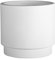 Hobby Flower Basic - Maceta Redonda con Sistema de Auto-riego, 60 x 50 cm, Color Blanco