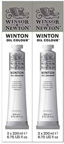 Winsor & Newton Winton Oil Colour Double Pack Cass Exclusive 200ml Titanium White
