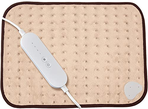 Sweet Dreams Heat Pad 110W, Electric Luxurious Soft with Auto Shut Off - Therapeutic, Soothing Pain Relief Therapy for Back, Neck, Arthritis & Tension, Washable (40 X 30CM Large)
