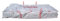 (14,40EUR/Stück) 2 Plattenbag Big Bag Astbestentsorgung Entsorgungssack 320x125x30cm