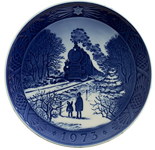 ROYAL COPENHAGEN PIATTO DI NATALE 1973 ORIGNALE PORCELLANA PRIMA SCELTA