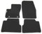 TN Profimatten Autoteppiche für Ford C-Max (2010-2015), Schwarz, Velours, Polypropylen (Nadelfilz) mit Rückenbeschichtung, Fahrzeugspezifische Passform, Passt für Ford C-Max (2010-2015), Autoteppich