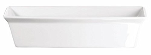 ASA Pastetenform, Porzellan, weiß, 32x11x7.5 cm