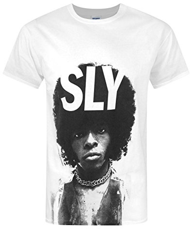 Official Sly Stone Portrait Men's T-Shirt (S)