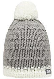 Döll Jungen Mütze Pudelmütze Strick, Gr. 37, Grau (Light Gray Melange 8100)