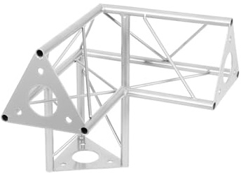 Decotruss SAL-32 3-Way Left Sil Corner Way