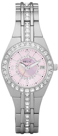 Relic Women's ZR11787 Queen's Court Silver Tone Watch