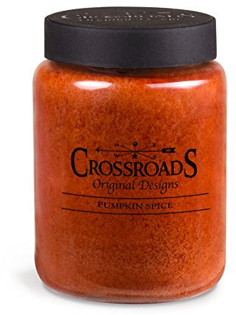 Crossroads Pumpkin Spice Duftkerze Zwei Dochte, 26 Unze