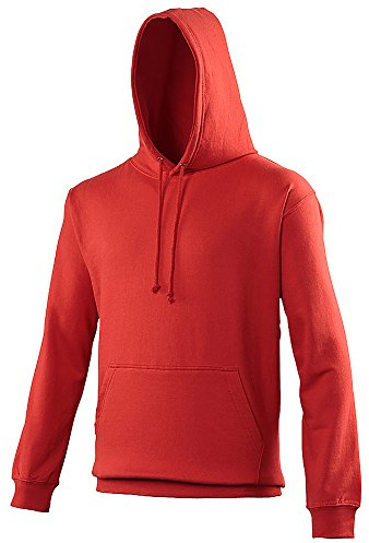 Awdis College Hoodie - Red - X-Large