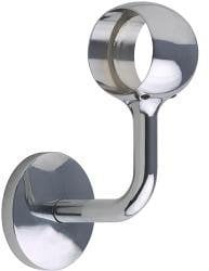 Rothley Handrail Connecting Wall Bracket - Chrome Finish x 1
