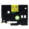 12mm (11.7mm) Width Heat Shrink Label Tape for Brother P-Touch. Black ON Yellow. 1.5m in Length. HS2-631. See Description for List of Compatible Printers. HSE-631
