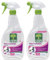 Lot de 2 x L'Arbre Vert Spray Nettoyant Multi-Usages universel Parfum Fleurs D'Agrumes - Hypoallergénique - 740mL