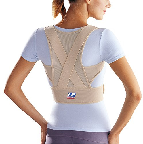 LP SUPPORT 929 Haltungsbandage - Geradehalter Haltungskorrektur, Größe:M, Farbe:natur