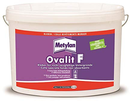 METYLAN Colle Pâte Revêtements Muraux Ovalit F Seau 18kg