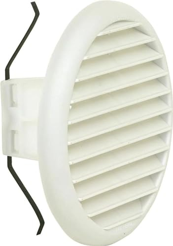 Lüftungsgitter Kunststoff DN 100 weiss HELIOS LGK 100