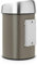 Brabantia Touch Bin 3 L mit Kunststoffeinsatz/Platinum