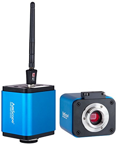 AmScope HD205-WU 5MP 1080p HDMI WiFi Digital Camera for Standalone and PC Imaging
