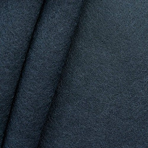 Bastel Filz Stoff Stärke 3,0mm Breite 90cm Meterware Dunkel-Blau