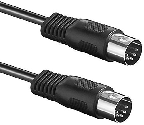 Câble audio 5 broches MIDI DIN 4 fils blindé 75 cm 1 m 2 m 3 m 5 m 6 m