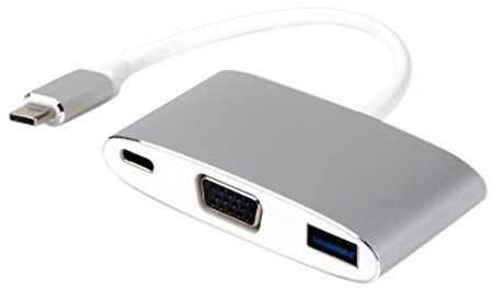 LMP 15093 USB 3.0 (3.1 Gen 1) с 5000 Mbit/s Silber, Weiß Hub