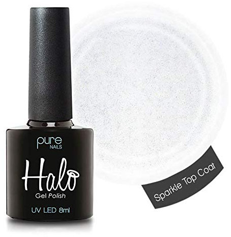 Halo Gel Polish *Full Range 8ml* **CHOOSE YOUR COLOUR(S)** (Sparkle Non Wipe Top Coat 8ml)