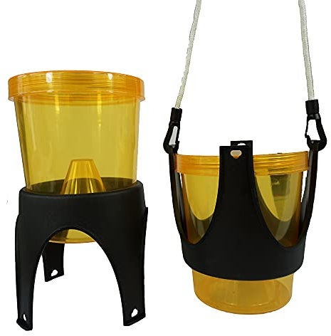 Andermatt Wasp Trap Wasp Catcher Outdoor For Garden (Premium Swiss-Quality) – Hanging or Standing - Pack of 2