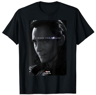 Marvel Avengers: Endgame Loki Avenge The Fallen Poster T-Shirt