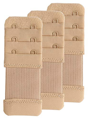 SAMGU Women's Bra Extender 2 Hook Elastic Stretchy Bra Extension Strap