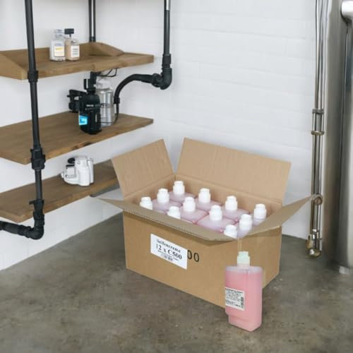 Seifencreme Madolan C | 12 x 500 ml Kartuschen | rosa | für einige CWS-Spender | hautfreundliche Seifencreme | dezent parfümiert | extra mild | Versandeinheit= 12 Flaschen a 500 ml im Karton