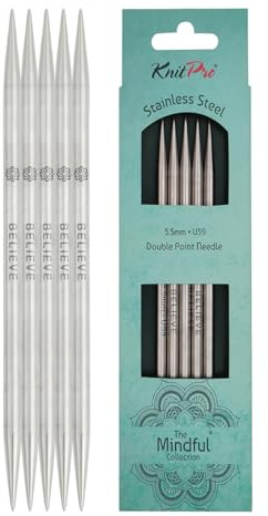 KnitPro Die Mindful Kollektion Nadelspiele 6 (15cm) | 5,5mm