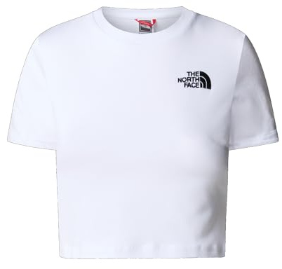 The North Face Damen W S/S Essential Cropped Slim Tee T-Shirt (1er Pack)