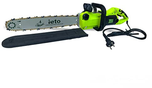 Motosega Elettrica 1800W Elettrosega a Catena con Lama 40 cm 16 per Tagliare Rami e Legno Sega con Velocità Catena 15m/s Taglio Massimo 35 cm Diametro Motosega Elettrica a Filo