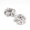Scrunchies Haargummi Damen, 2 Stück Weiche Seide Haargummis Mädchen, Premium Satin Invisibobble Scrunchie, Haargummi Scrunchies für Lange Feine Oder Dicke Lockige Haare Mädchen (Grau)