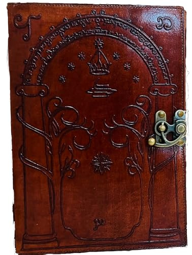 Der Herr der Ringe Buch Hobbit Lotr Geschenke Bücher Leder Journal Herr der Ringe Dekor Jrr Tolkien Bücher Herr der Ringe Merch Buch Set Hardcover Merchandise Buchstützen Illustrierte Edition Ring