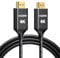 Highwings 4K Long HDMI Cable 10M | in-Wall CL3 Rated HDMI Cable 2.0 | Support HDR10 8/10bit 18Gbps HDCP2.2 ARC | High Speed HD Shielded Cord | Compatible with Laptop, PC, HDTV, Projector