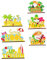 TOPBATHY Hawaiian Party Decorations 6pcs Wooden Letter Ornaments Safe and Odorless for Home Decorations